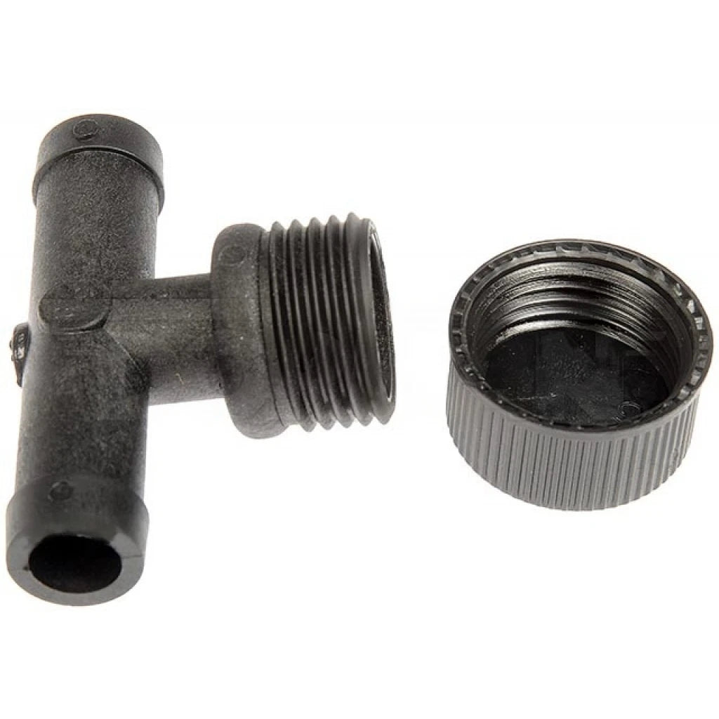 Radiator Flush Tee with Cap for All Cooling Systems (ALX-PAU-MM-47121-CL360A50)