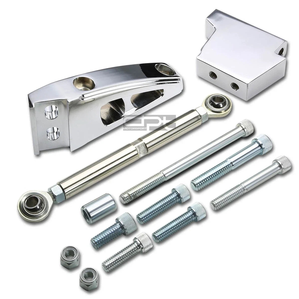 Air Conditioner Mounting Bracket Kit for Small Block Chevy (W Short Pump)