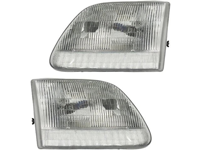 Headlight Assembly Set for Ford F250 (1997–1999) 25845WQPD