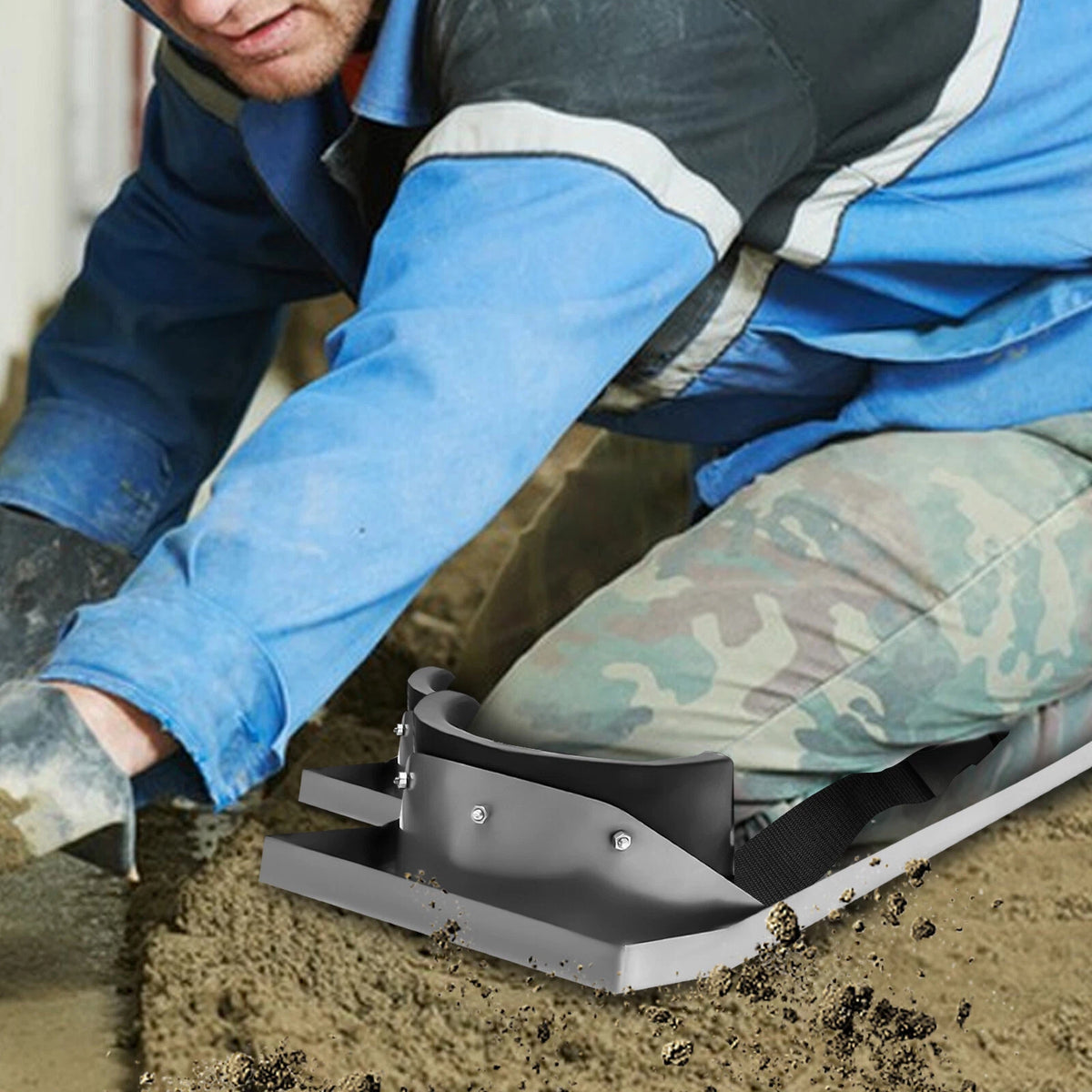 2X 28" x 8" Concrete Slider Knee Boards for Sliding