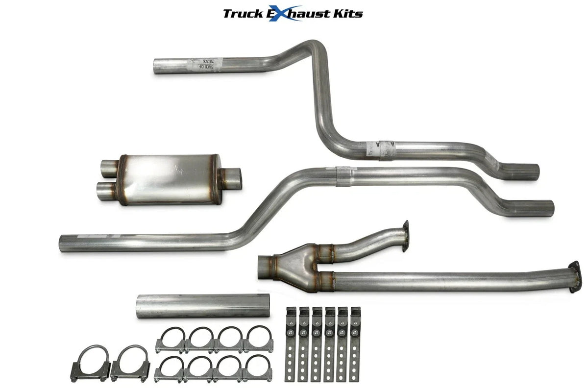 2.5" Dual Exhaust Kit for Toyota Tundra (2014–2021) Stainless Rear Exit