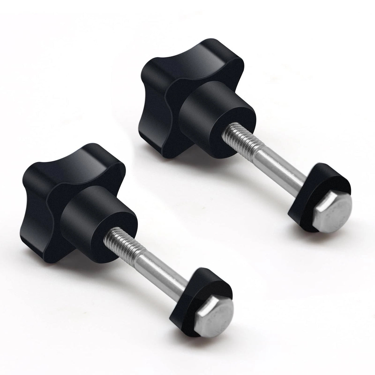 2X Replacement Knob for Yasdyri Rollator Walker - Black
