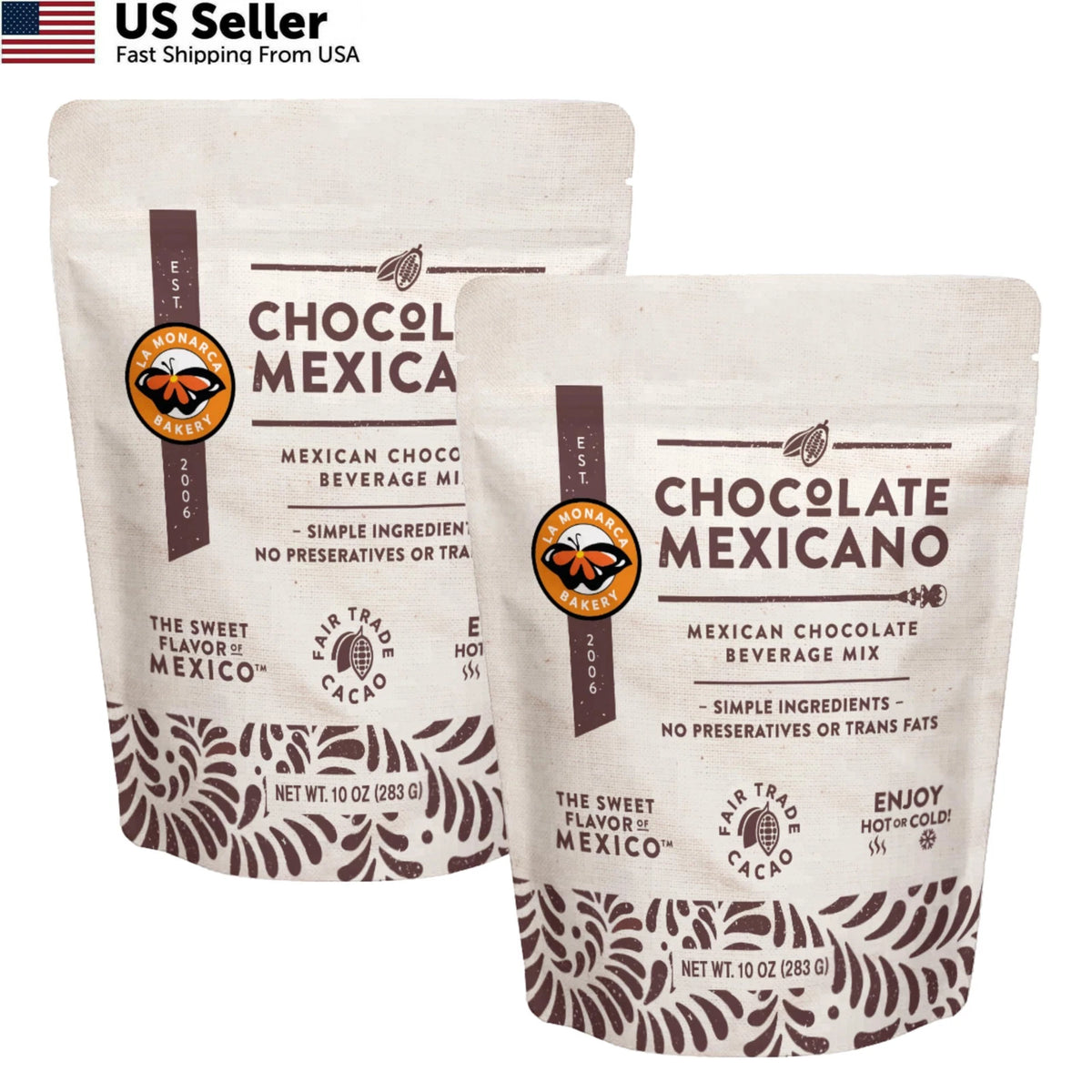 Pack of 2 Mexican Hot Chocolate 10 Ounce