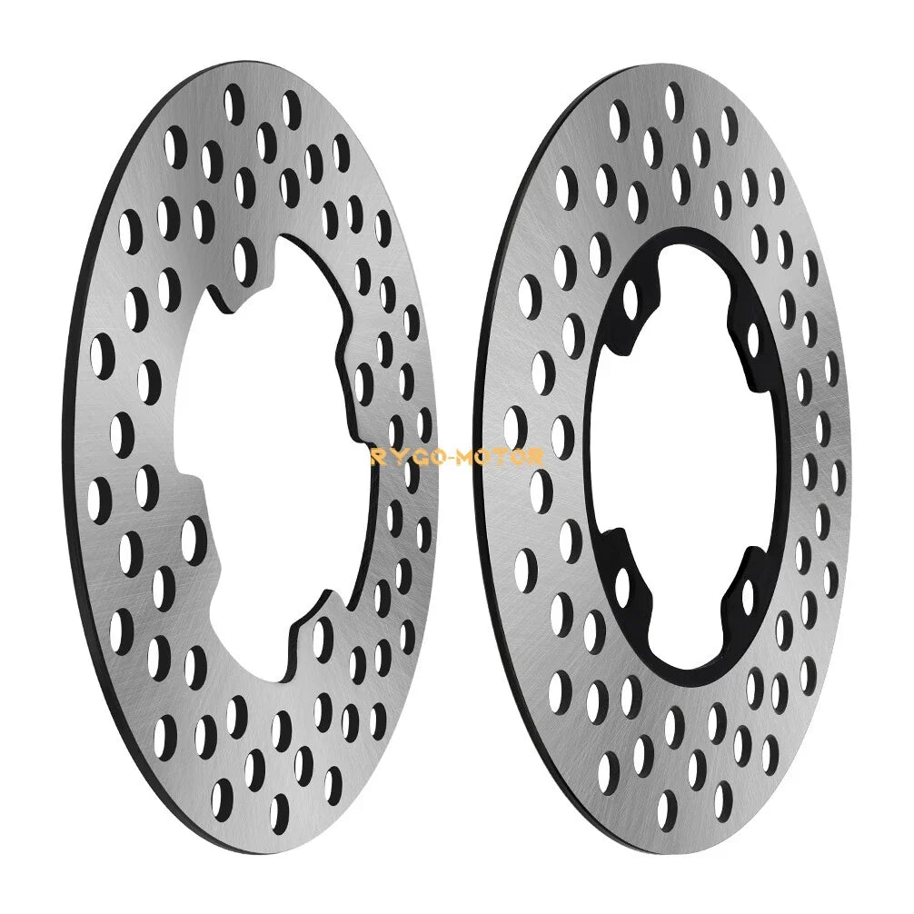 2X Front Brake Disc Rotors for Yamaha Wolverine 350 450 (2006–2010)