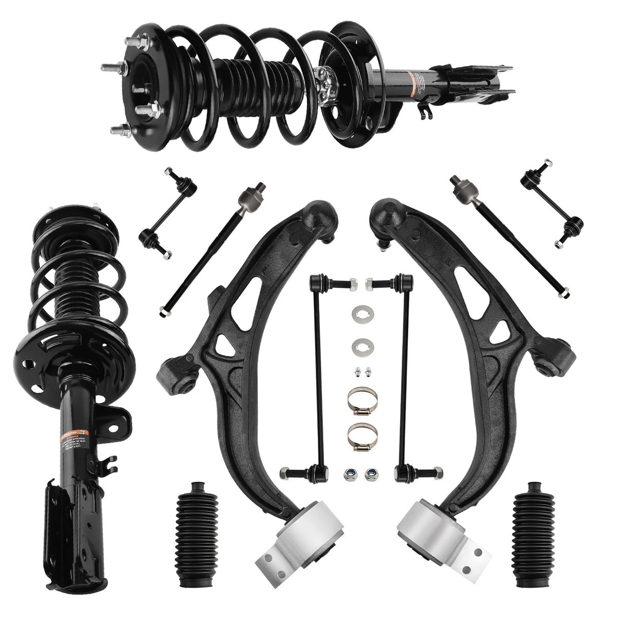 Front Complete Struts w/ Control Arms for Ford Explorer (2013–2017) - UPOXGV, 272730, 34FD1156