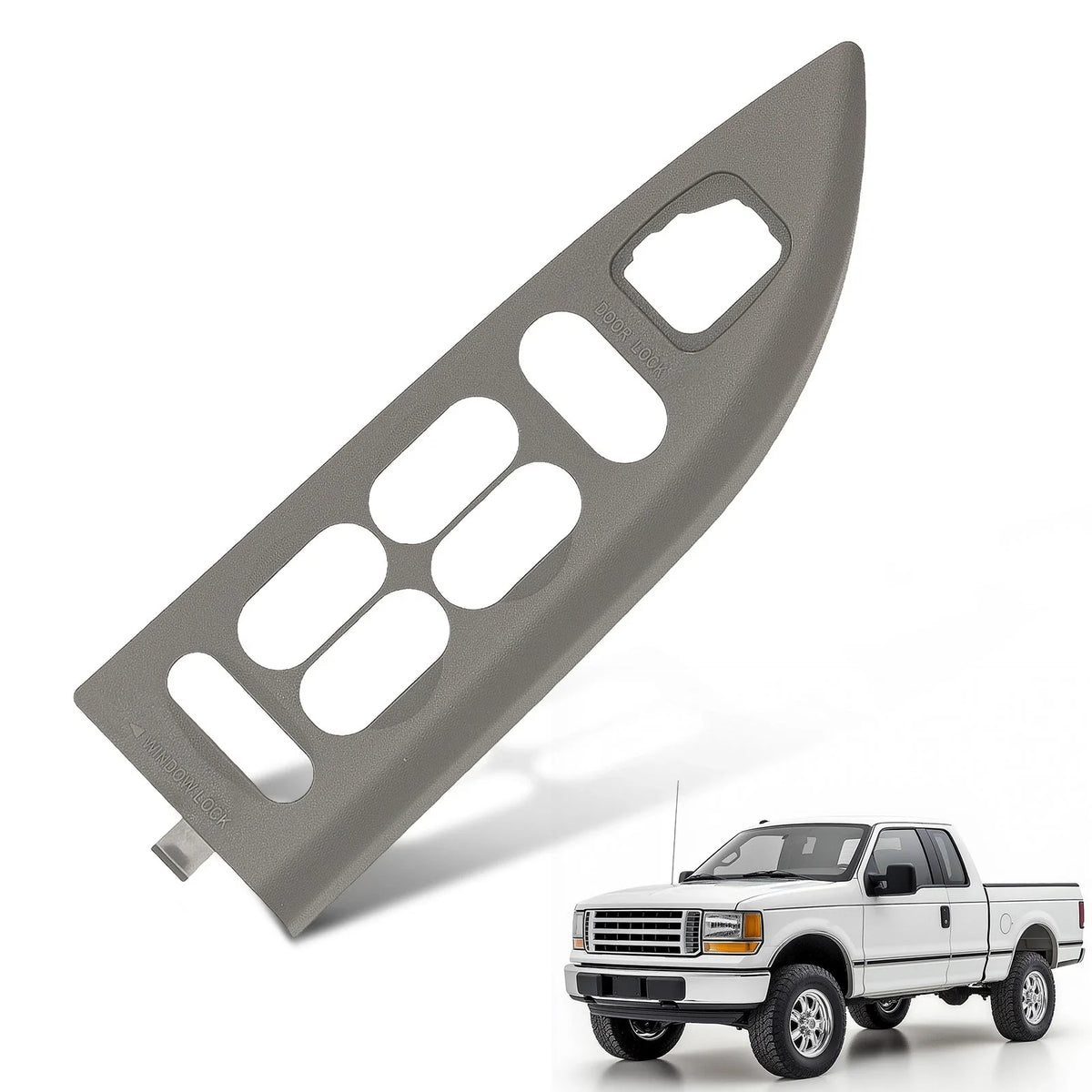 Power Window Switch Bezel for Ford F150 Crew Cab (2001–2003) Left Side