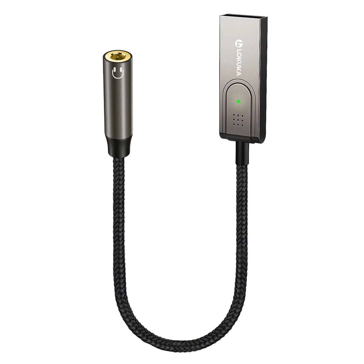 Bluetooth 5.3 Aux Adapter for Car or Amp (USB to 3.5mm Female)