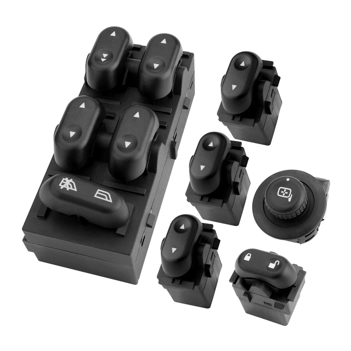 Master Power Window Mirror Door Lock Switch for Ford F-150, Lincoln Mark LT (2004–2008)