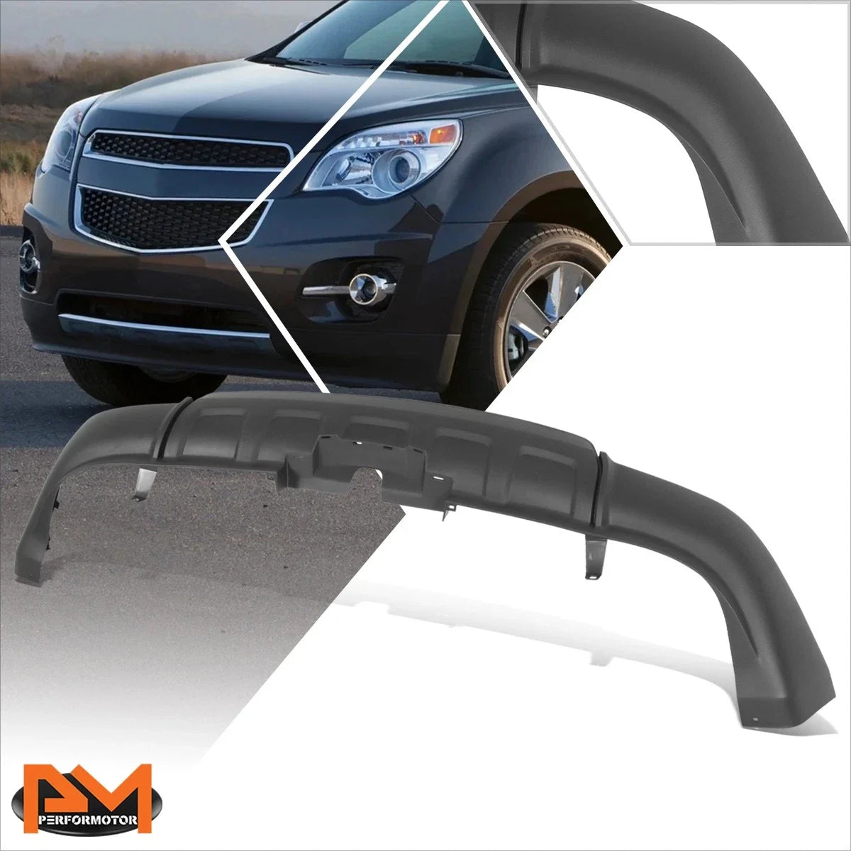 Rear Lower Bumper Valance Deflector for Chevy Equinox LS LT (2010–2015)