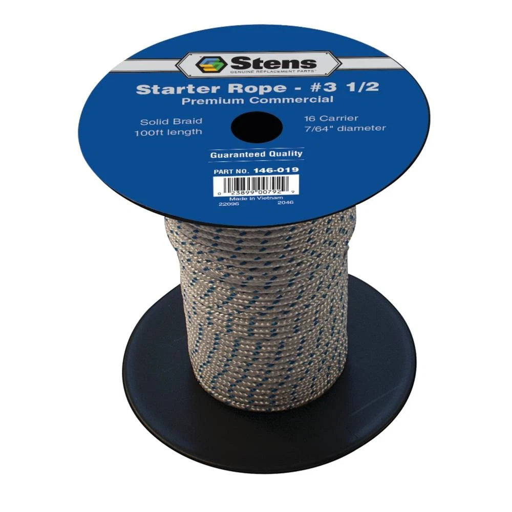 100' Solid Braid Starter Rope for (146-019)