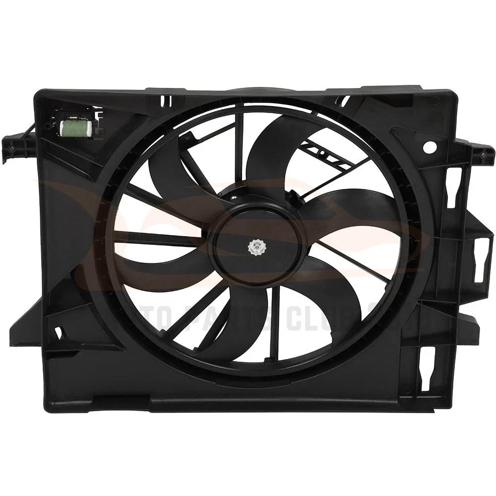Radiator and Cooling Fan Assembly for Chrysler Town & Country (2008–2016)