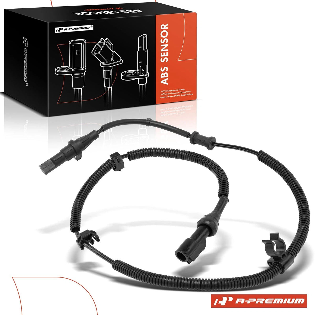 Rear Right ABS Wheel Speed Sensor for Ford E-150 E-350 (2008) 8C2Z2C190A, 8C2Z2C190AR, 8C2Z2C190B, ALS1714