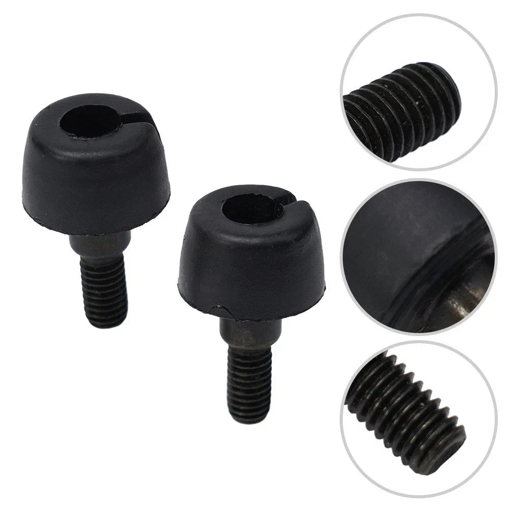 2X Rubber Hood Bumper Stop Screw Caps for Toyota