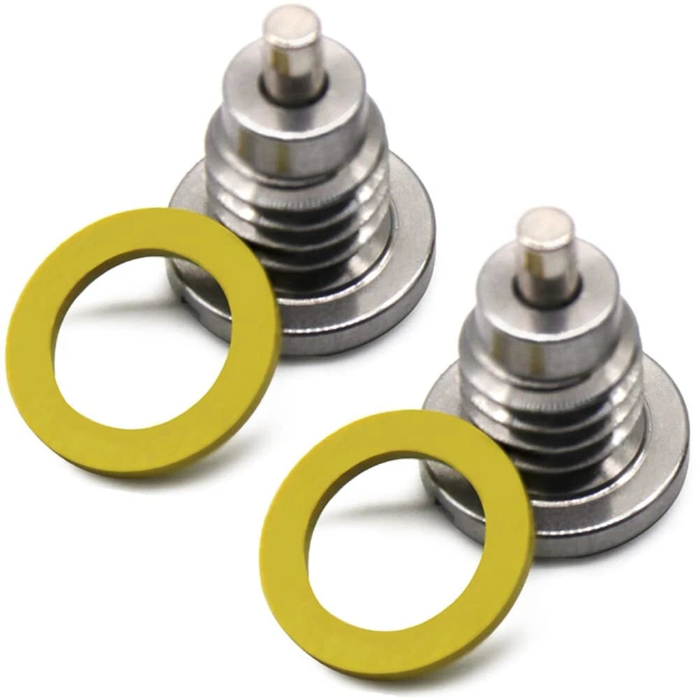 2X Lower Unit Gear Lube Drain Fill Hole Screw for Mercruiser Mercury (22-8M0058389)