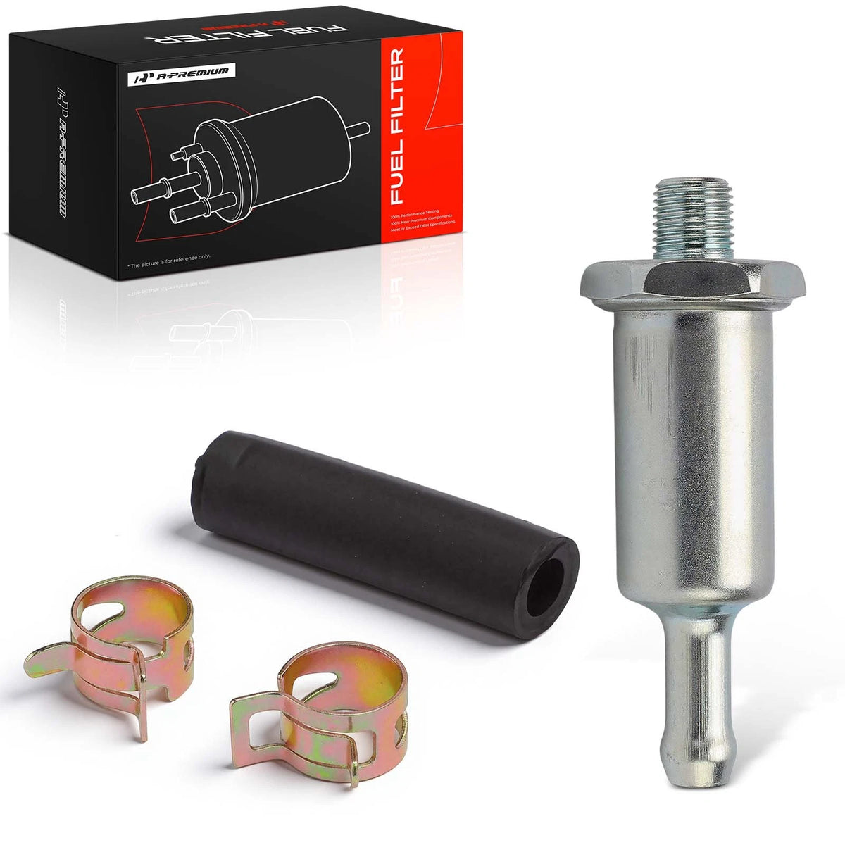 Fuel Filter for Jeep Gladiator, Wagoneer, Lincoln Continental, Mercury (C5UZ9155A, C5UE9155A, D2AE9155CA, D3AZ9155A, 33046)