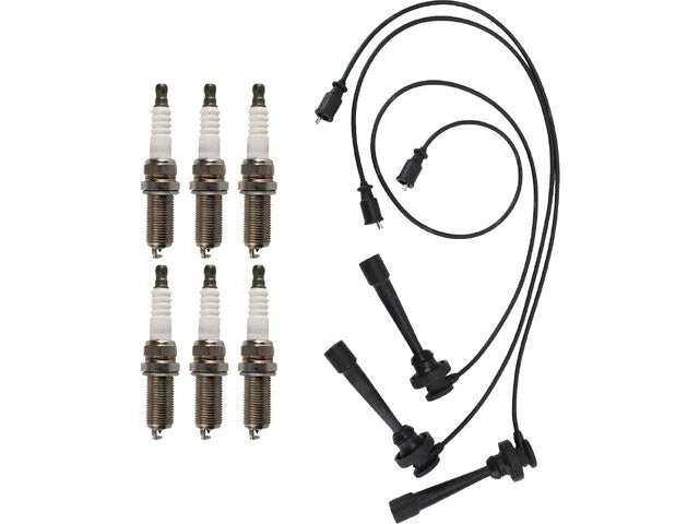 Spark Plug Wire Set with Spark Plugs for Mitsubishi Montero (2003–2006) 68223RJCC