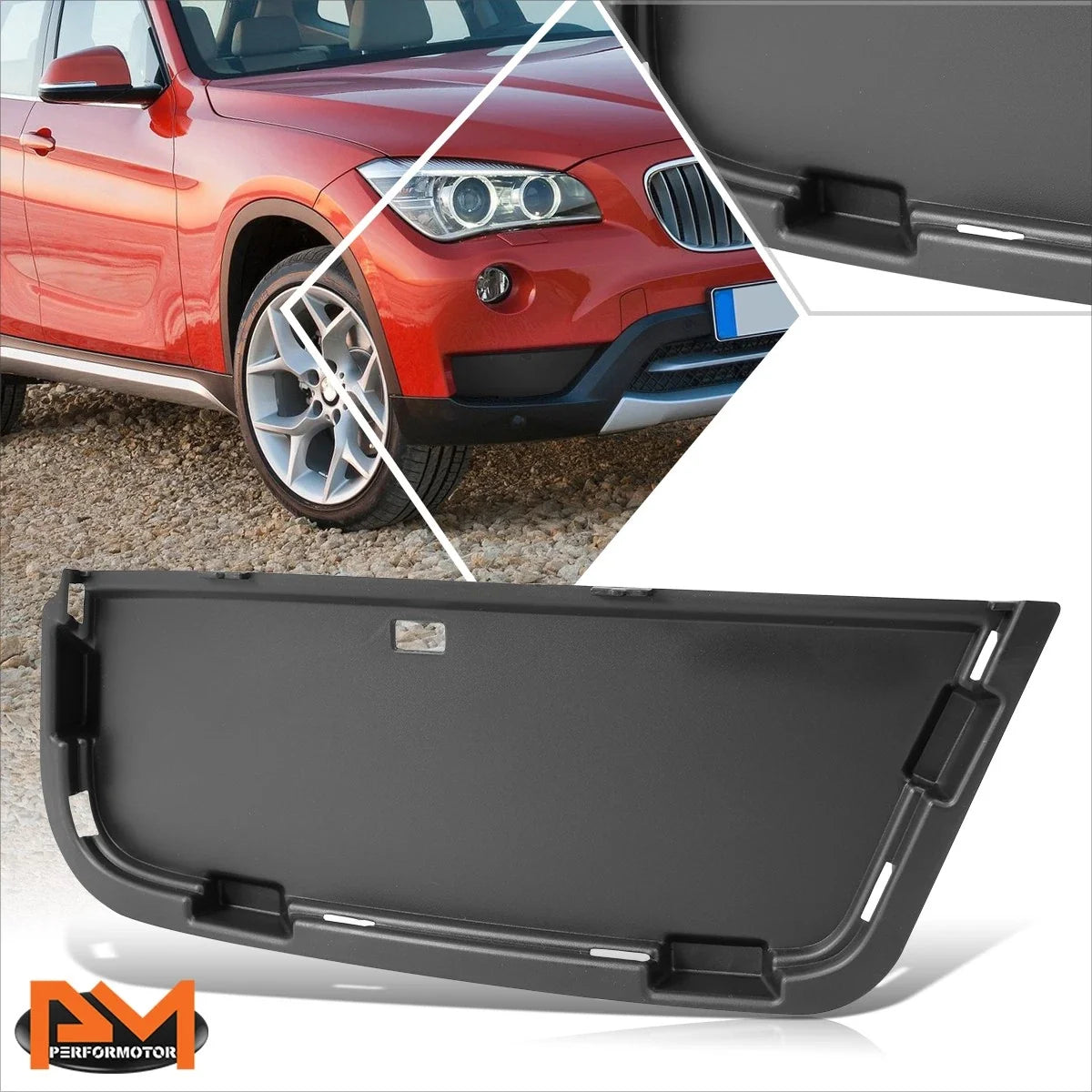 Fog Light Lamp Cover for BMW X1 (2013–2015) Right Side Inner Black