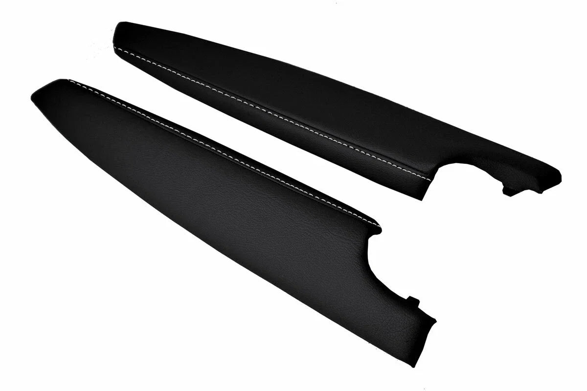 Door Armrest PVC Cover for Subaru BRZ Toyota GT86 (2013–2020) White Stitch