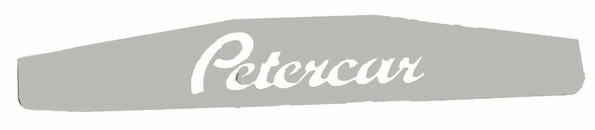 Rear Bottom Mud Flap Plate for Petercar (24" X 4", #10434)