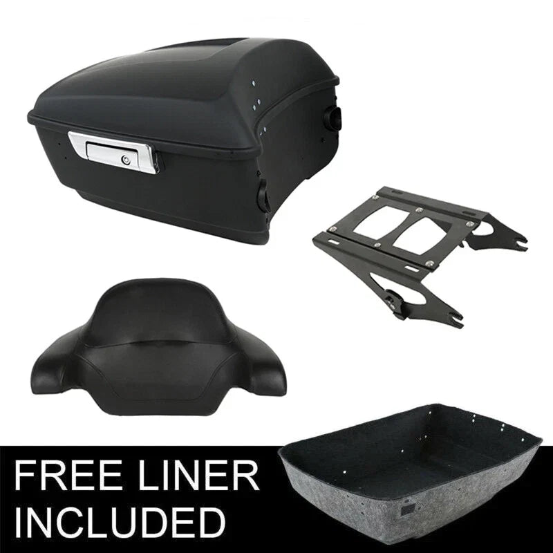 Matte Trunk Pad Mount Rack for Harley Touring CVO Road Glide (2014–2026)