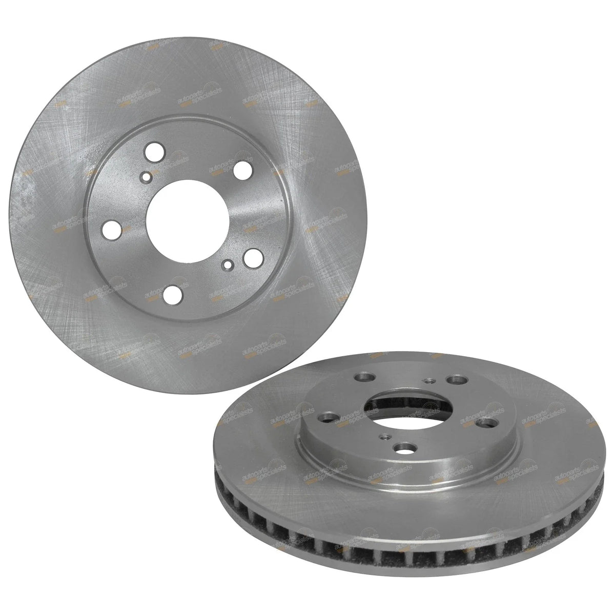 2 x Front Disc Brake Rotors for Toyota Estima (2000–2003)