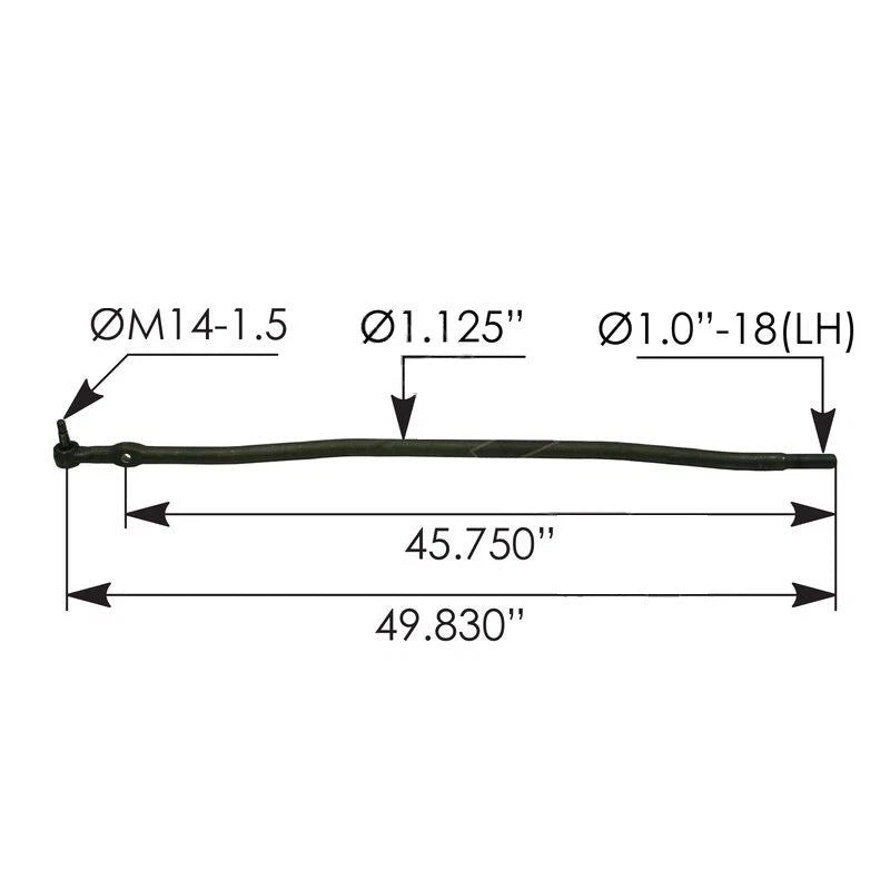 Drag Link for - 49.830” Type S, 463.DS1071