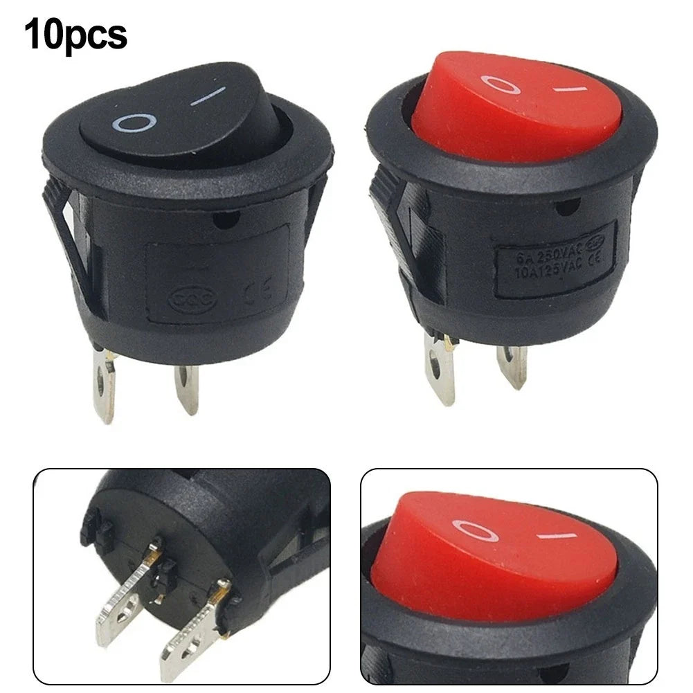 10X Rocker Switch Set for Hoover UH71255 UH70809 UH70800 (2015–2020)