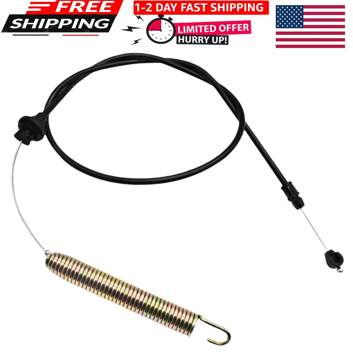 45" Deck Engagement Clutch Cable for Craftsman LT2000 & Poulan Mowers