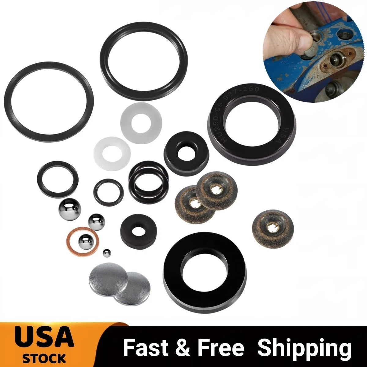 2X Rebuild Kit for Lincoln Walker Floor Jack (B, C, E) 240500