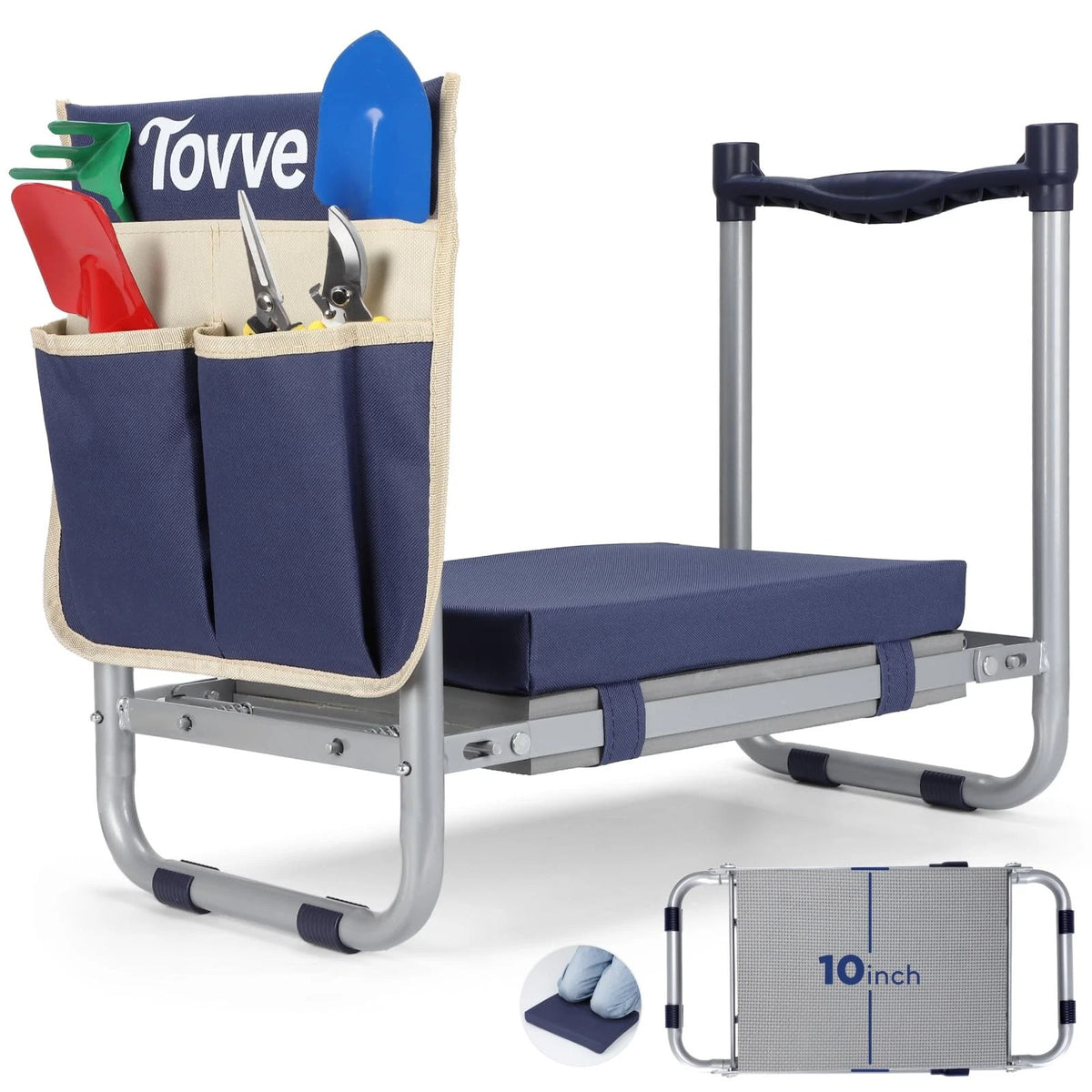 Foldable Garden Kneeler and Seat for Garden Use (No Year Range)