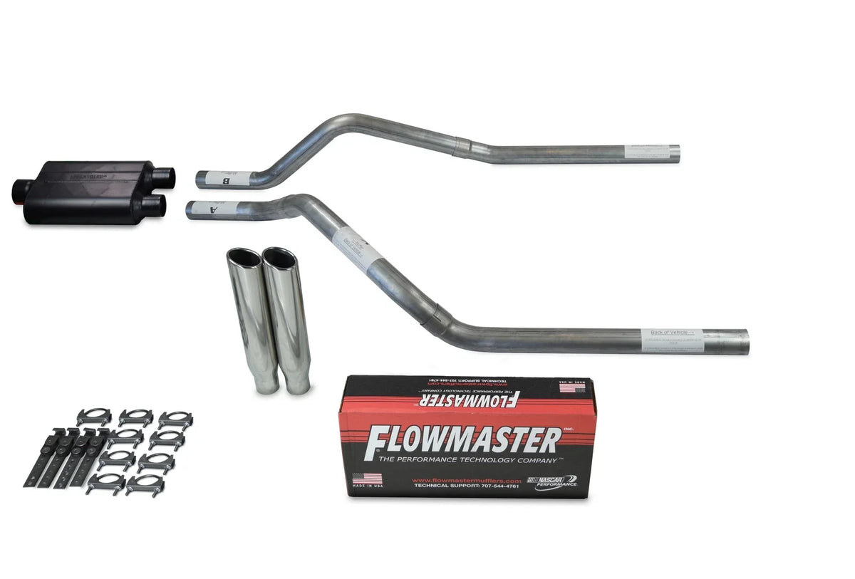 Dual Exhaust Kit for GMC Jimmy (1995–1999) - Flowmaster Super 44, 2.5"