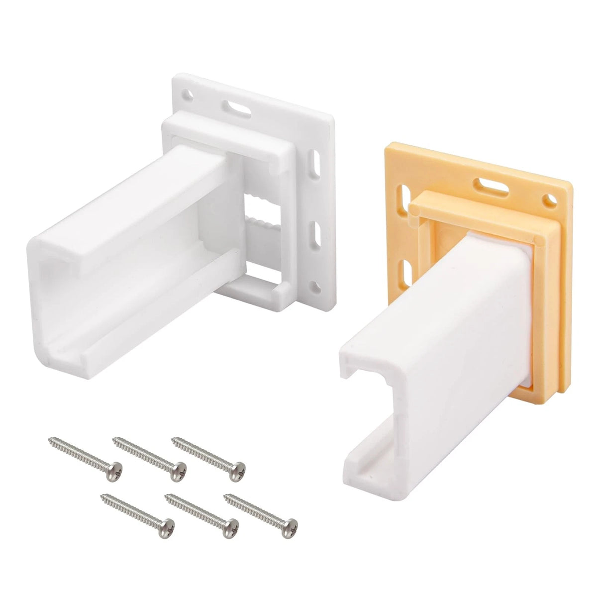 Drawer Slide Socket Set for RV Parts (1 Inch, White)