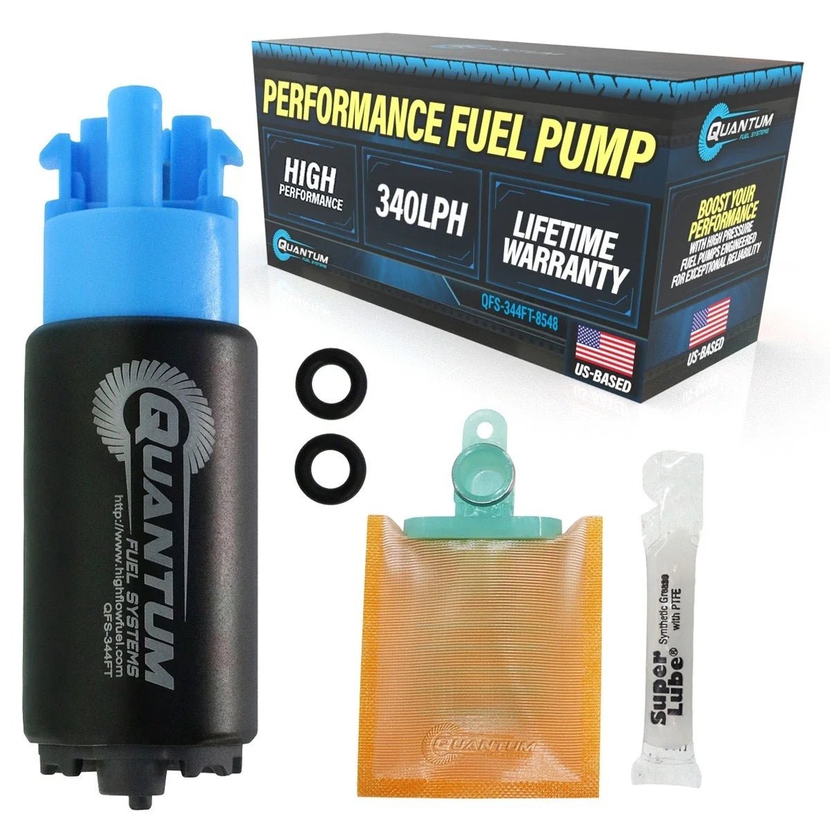E8548 340LPH EFI Fuel Pump for Mitsubishi Lancer 2.0L/2.4L (2002–2007)