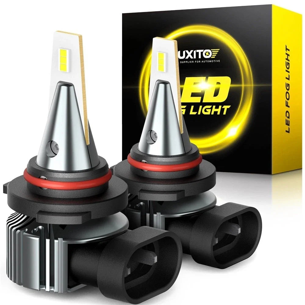 2X 9145 H10 LED Fog Light Bulbs for Multiple Models (9140, 9045, 9155, 9040)