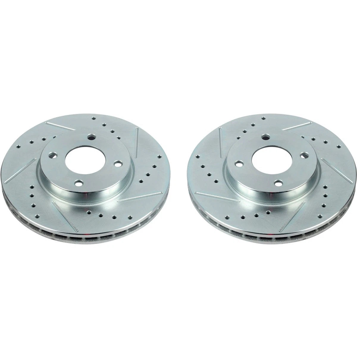 2X Powerstop Brake Discs for Nissan Versa Kicks (2018–2024) JBR1765XPR