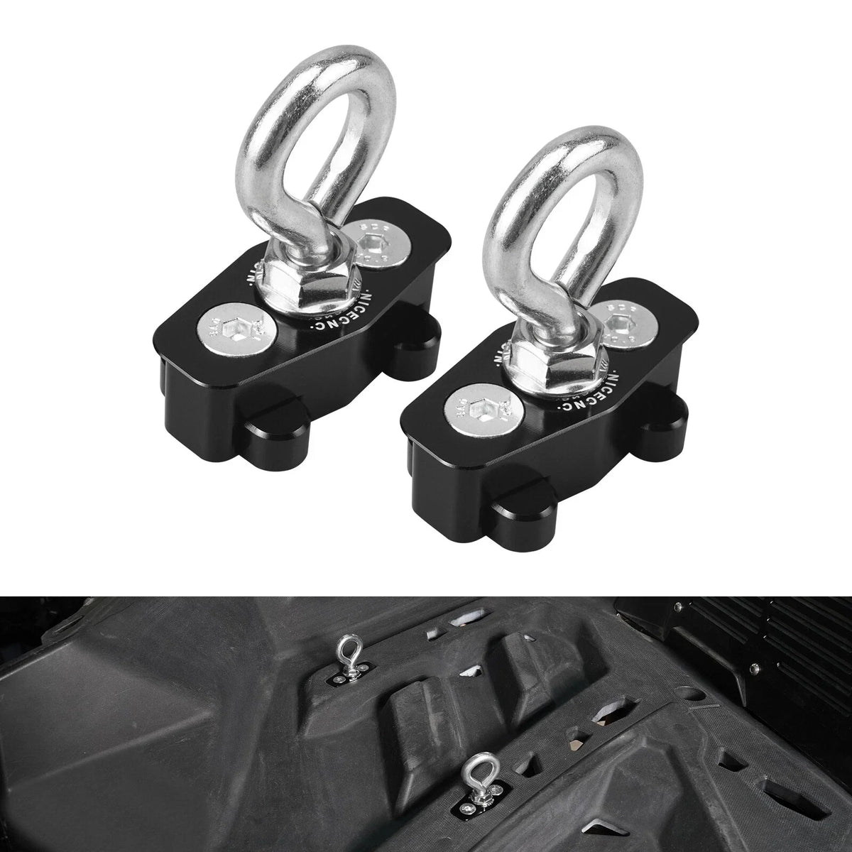 2X Lock Tie Down Anchors for Can-Am X3 Maverick (2017–2021)