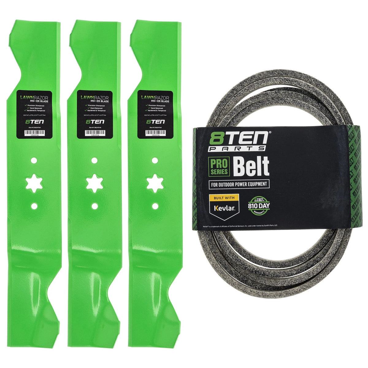 Deck Kit Blade Belt for Troy-Bilt XP 54 Mustang (742-0677, 942-0677)