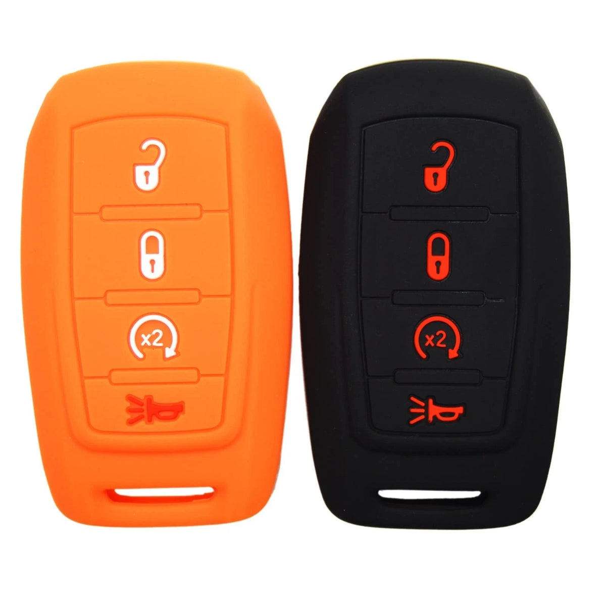 Silicone Key Fob Cover for Ram 1500 2500 3500 (2019–2025) | 4 Button Protector