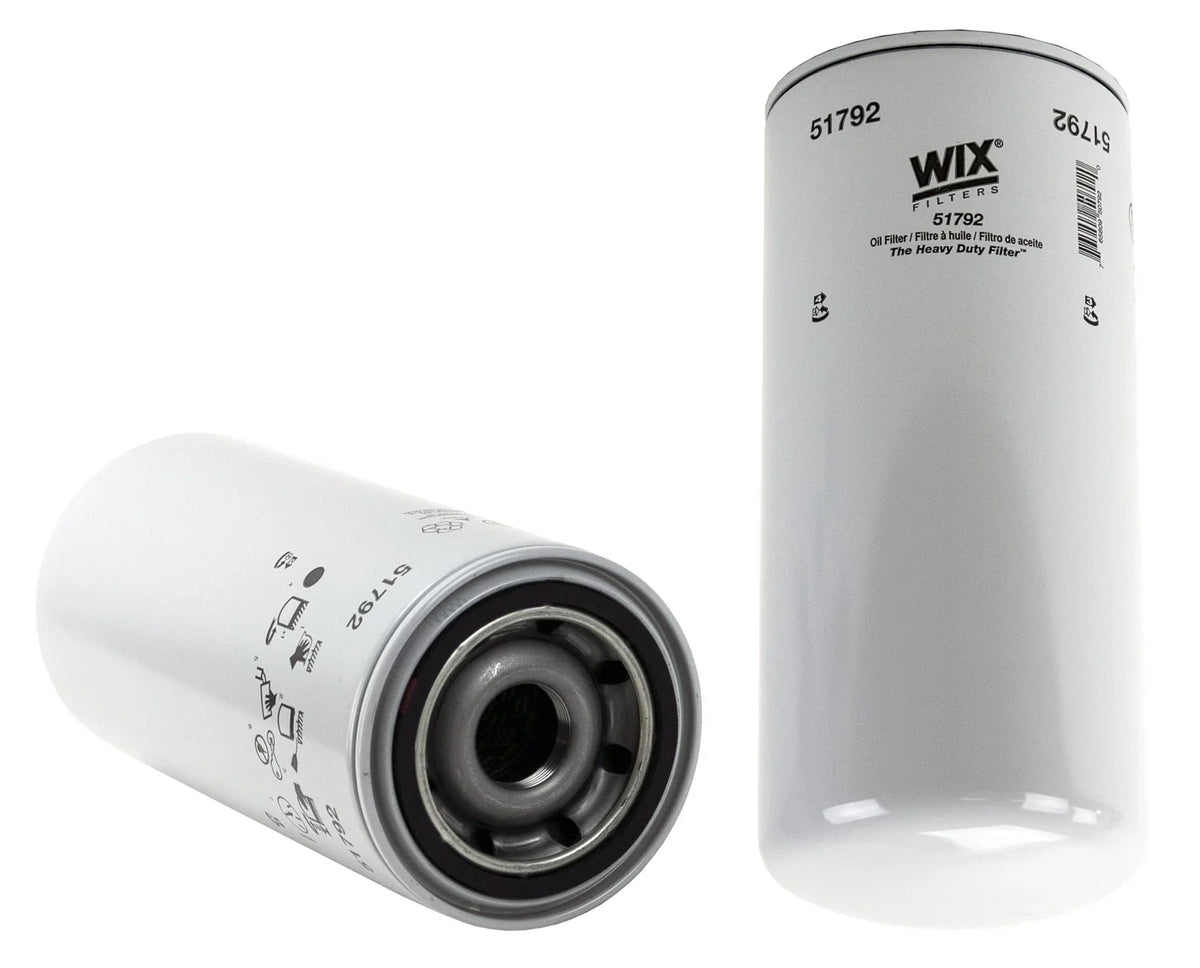 WIX Full Flow Engine Oil Filter 51792 for Various Makes Models
