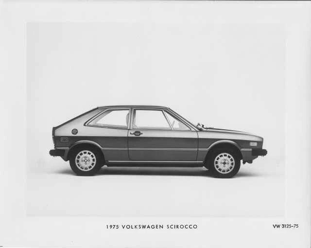 Press Photo for Volkswagen Scirocco (1975)