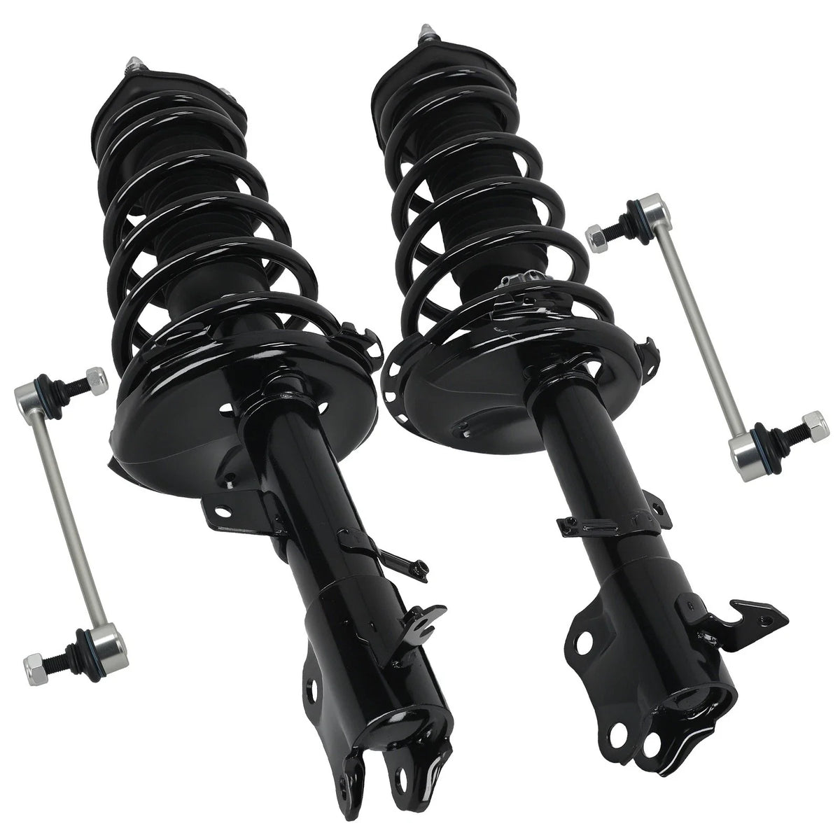 Rear Struts w/ Spring Sway Bars for Toyota Highlander RX330 RX350 (2004–2007)