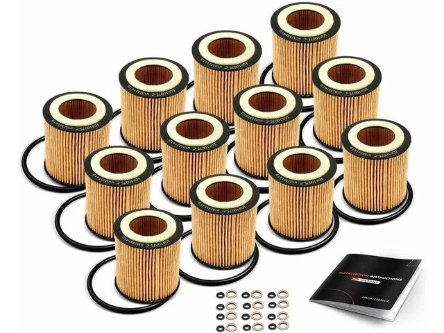 Oil Filter Set for BMW ActiveHybrid 7 (2013–2015) 95172NYJG