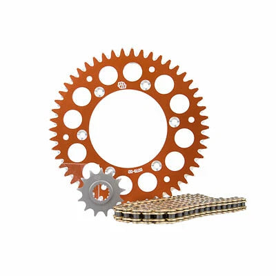 Alloy Kit & Gold X-Ring Chain for Motorcycle