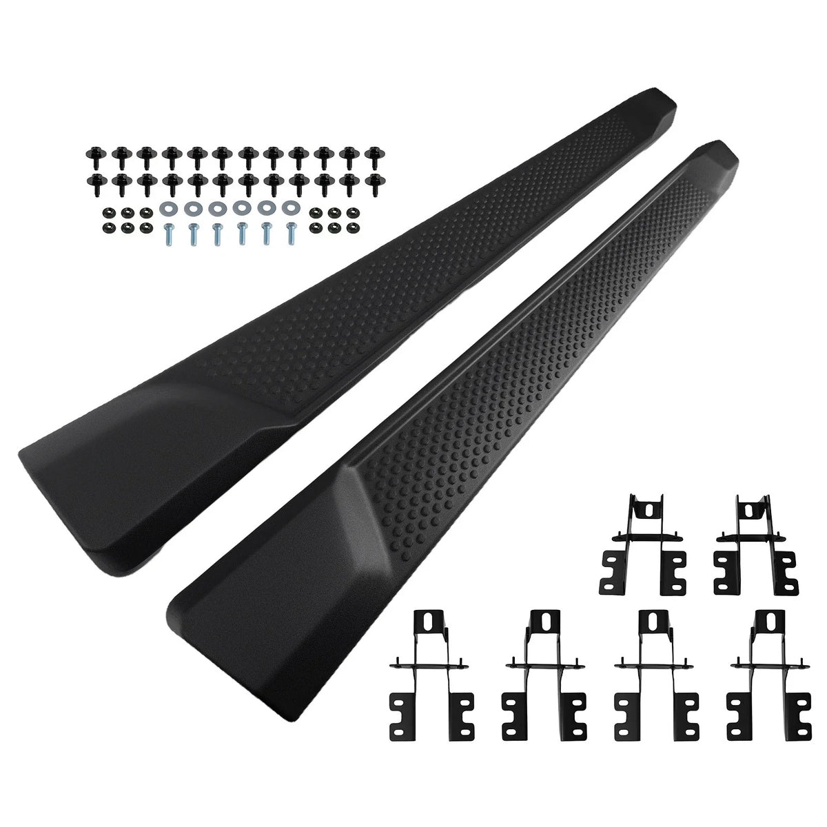 Nerf Bars Side Step Running Board for Jeep Wrangler JL (2018–2025) Black