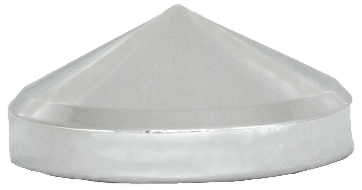 Pair of Chrome Hub Caps for Peterbilt Kenworth (20130)