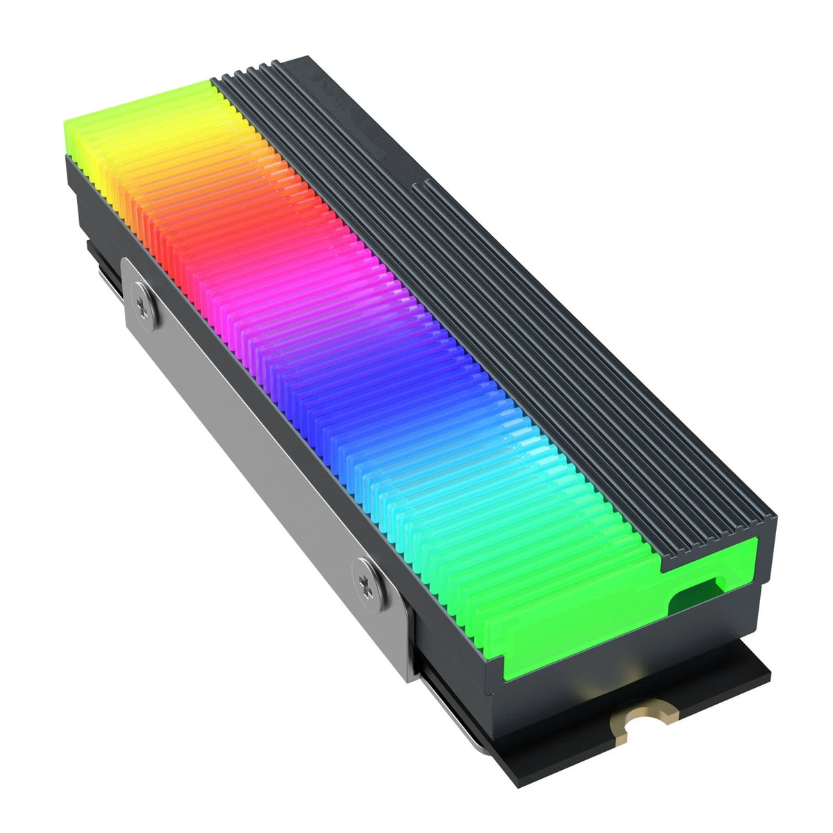 4 Pin + 5V 3 Pin ARGB SSD Heatsink Cooler for M.2 2280 SSD
