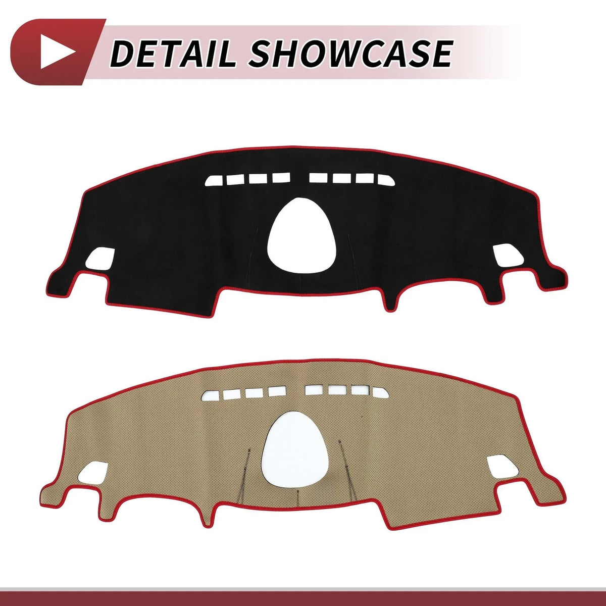 Dashboard Cover Mat for BMW Mini Clubman (2015–2024) Black Red