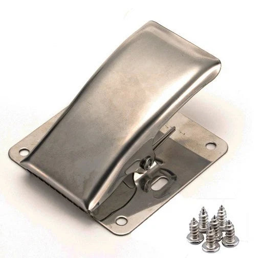 Stainless Steel Fishtail Clip for Fish Board Clamp (958235mm)