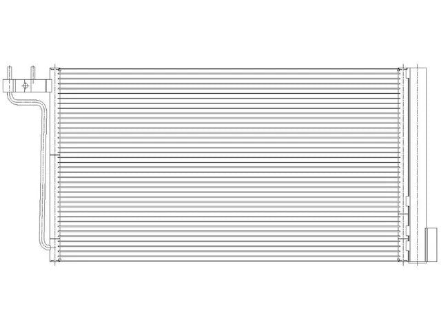 A/C Condenser for Ford Focus (2015–2018) 14667CSXY