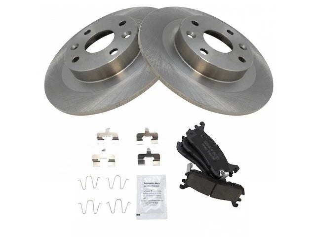 Brake Pad and Rotor Kit for Mazda Protege (1995–1998) 88533MTMZ